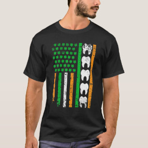 Camiseta Leprechaun Tooth Shamrock St Patrick Day Dentist D