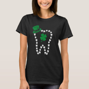 Camiseta Leprechaun Tooth Shamrock St Patrick Day Dentist D