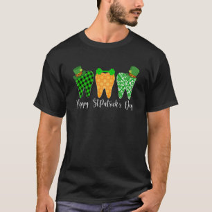 Camiseta Leprechaun Tooth Shamrock St Patrick Day Dentist D