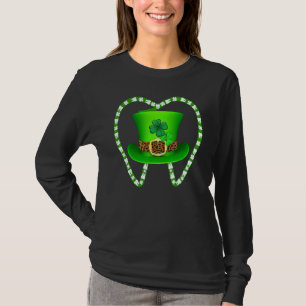 Camiseta Leprechaun Tooth Shamrock St Patrick Day Dentist D