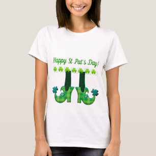 Camiseta Leprechaun zapata el día de San Patricio