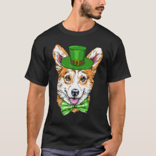 Camiseta Leprechauns Divertidos Corgi Día de San Patricio 2