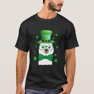 Camiseta Leprechauns Irish Llama Green Shamrock Clover St.