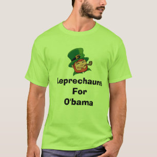 Camiseta LeprechaunsForO'bama