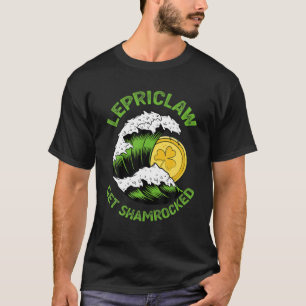 Camiseta Lepriclaw se avergüenzan de beber cerveza St Patr