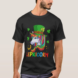 Camiseta Lepricorn St Patrick's Day Shamrock Leprechau