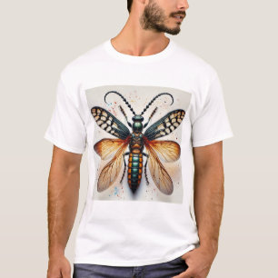 Camiseta Leptura Beetle in Watercolor and Ink 110924IREF225