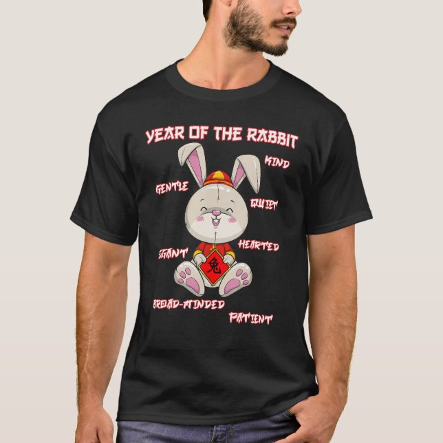 Camiseta Lepus Years Of The Rabbit Chinese New Year 2002 (Anverso)