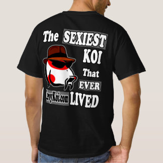 Camiseta Leroy Koi Sexiest Koi con logotipo delant