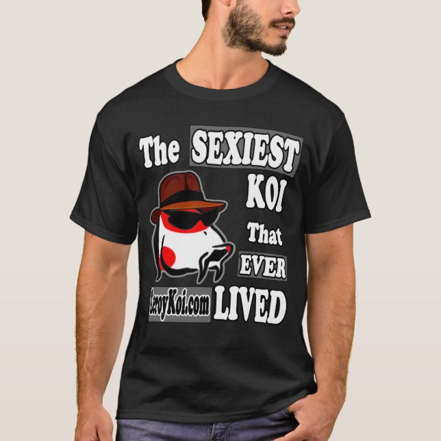 Camiseta Leroy Koi T-Shirt - El Koi más sexy que haya vivid (Anverso)