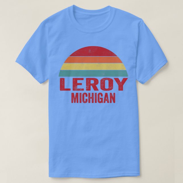 Camiseta Leroy Michigan (Diseño del anverso)