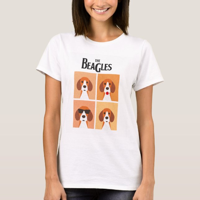 Camiseta Les Beagles T-shirt graphique (Anverso)