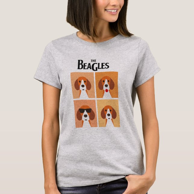 Camiseta Les Beagles T-shirt graphique (Anverso)