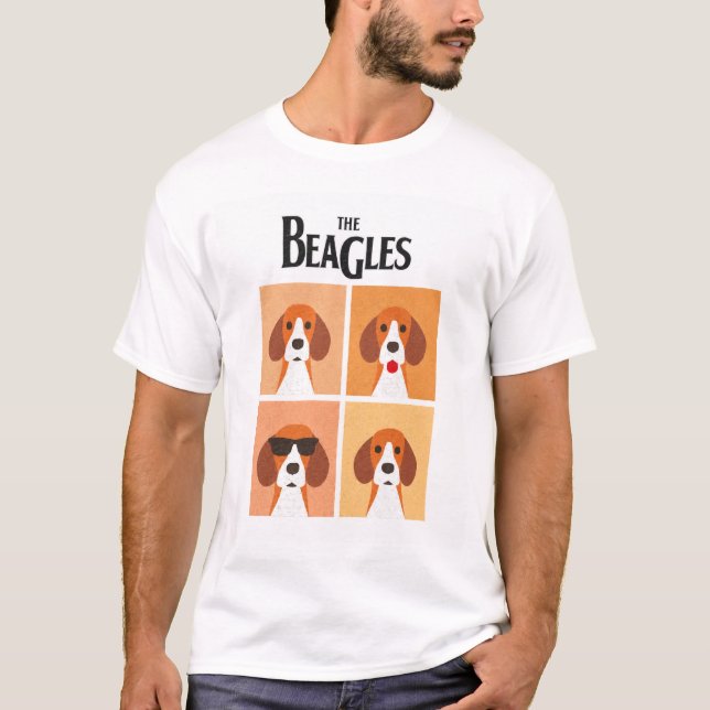 Camiseta Les Beagles T-shirt graphique (Anverso)