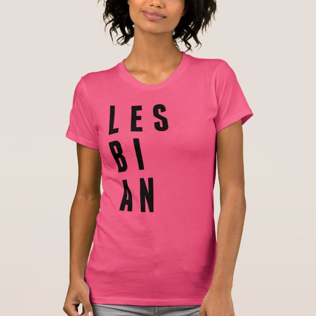 CAMISETA LES-BI-AN (Anverso)