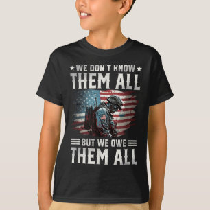 Camiseta Les Debemos A Todos El Día Conmemorativo De La Ban