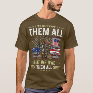 Camiseta Les Debemos A Todos Los Partióticos Veteranos Día 