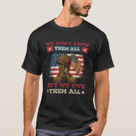 Camiseta Les Debemos A Todos Los Veteranos Día De Conmemora