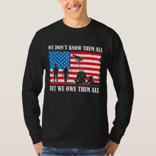 Camiseta Les Debemos A Todos Los Veteranos Soldados De Band