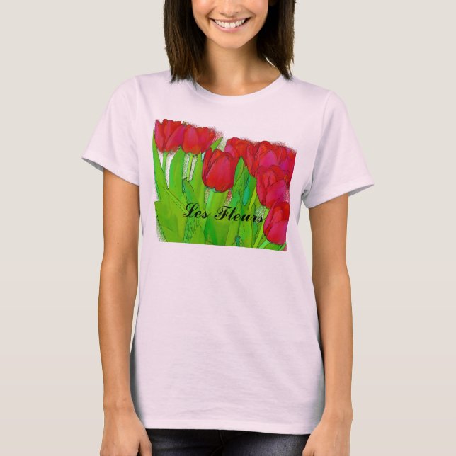 Camiseta Les Fleurs (Anverso)