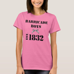 Camiseta Les Misérables Love: Barricade Boys Shirt (Mujeres
