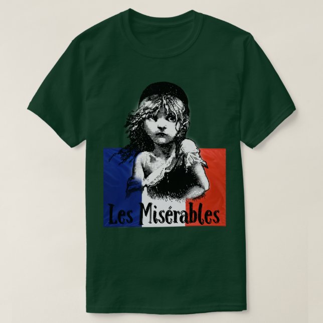 Camiseta Les Misrables (Diseño del anverso)