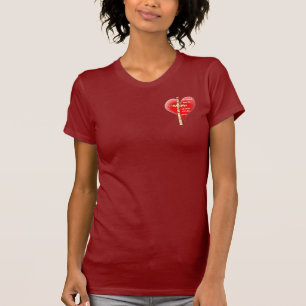 Camiseta Les mostró toda la extensión de su amor.