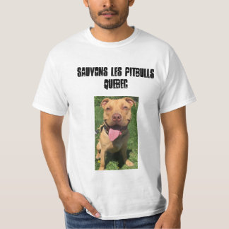 Camiseta Les Pitbulls Quebec de Sauvons