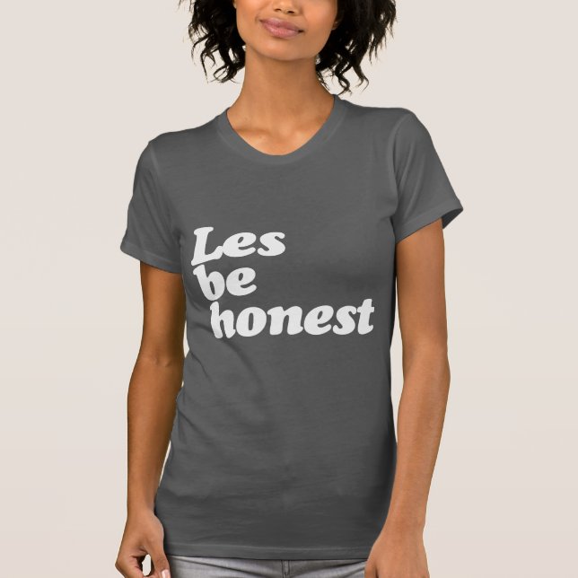 CAMISETA LES SEA HONESTO (Anverso)