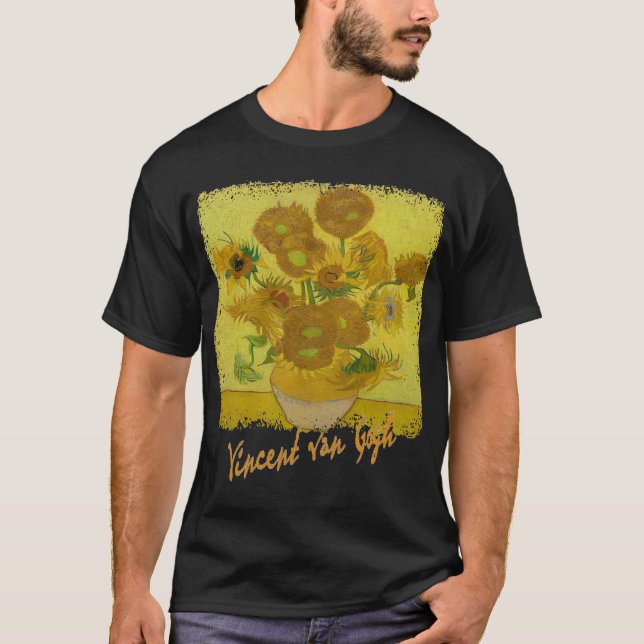 Camiseta les tournesols vincent van gogh (Anverso)