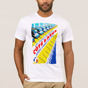 Camiseta Les Trains du Soleil ~ Côte d'Azur