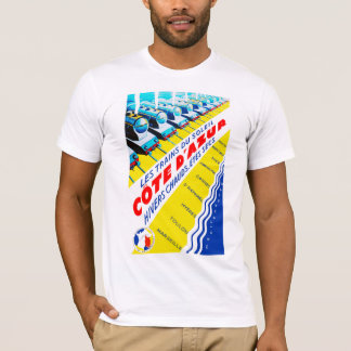 Camiseta Les Trains du Soleil ~ Côte d'Azur