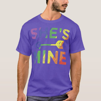 Camiseta Lesbian Couple She's Mine I'm Hers Matching LGBT P
