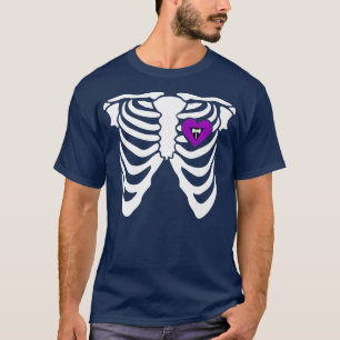 Camiseta Lesbian Labrys Gay Skeleton Seual Identity Nonb
