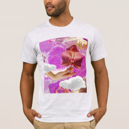 Camiseta Lesbian Pride Pink Orchid Aesthetic Sapphic WLW