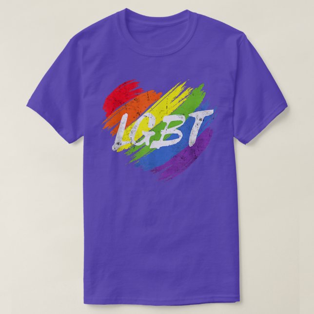 Camiseta Lesbian Transgender Support Equality LGBT Rainbow  (Diseño del anverso)