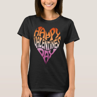 Camiseta Lesbian Valentine's Day Subtle LGBT LGBTQ Gay Prid