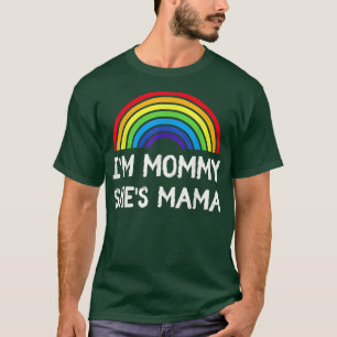 Camiseta Lesbiana 2 mamás Día de la Madre LGBT gay 