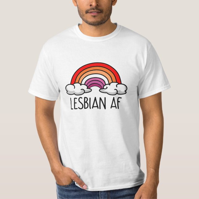 CAMISETA LESBIANA AF (Anverso)