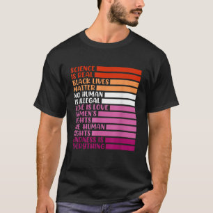 Camiseta Lesbiana de la época dice orgullo LGBT Lesbiana ga