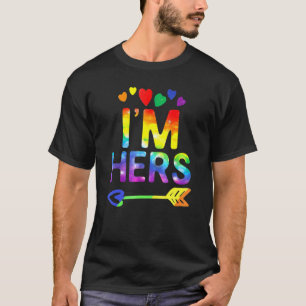 Camiseta Lesbiana Ella es la pareja de las minas coincidien