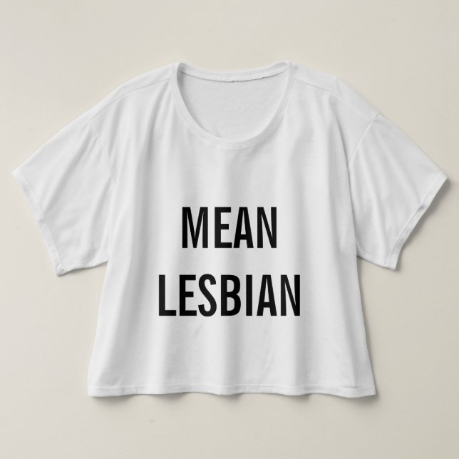 Camiseta Lesbiana mala (Diseño del anverso)