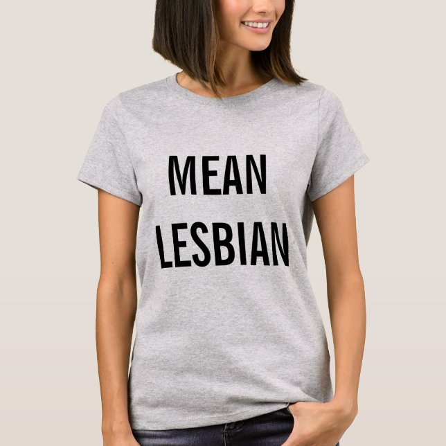 Camiseta Lesbiana mala (Anverso)
