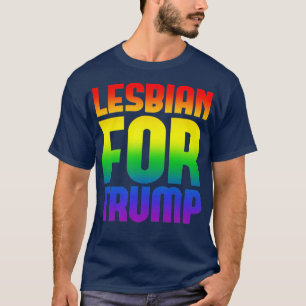 Camiseta lesbiana para trump