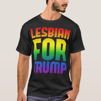 Camiseta lesbiana para trump
