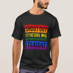 Camiseta Lesbiana T - Graciosa Tee Lesbiana Para Orgullo Ga