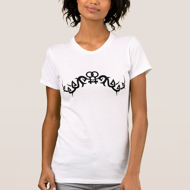 Camiseta Lesbiana tribal (Anverso)