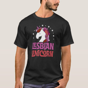 Camiseta Lesbiana Unicornio Girly Cute Majestuosa Magia Lg