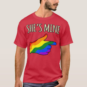 Camiseta Lesbianas de las minas: Gr, partidaria del mes del
