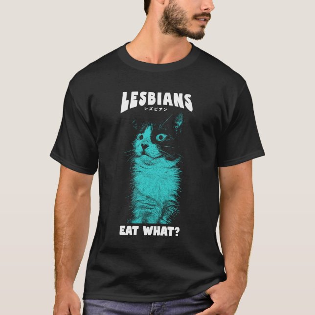 Camiseta Lesbians Meme (Anverso)